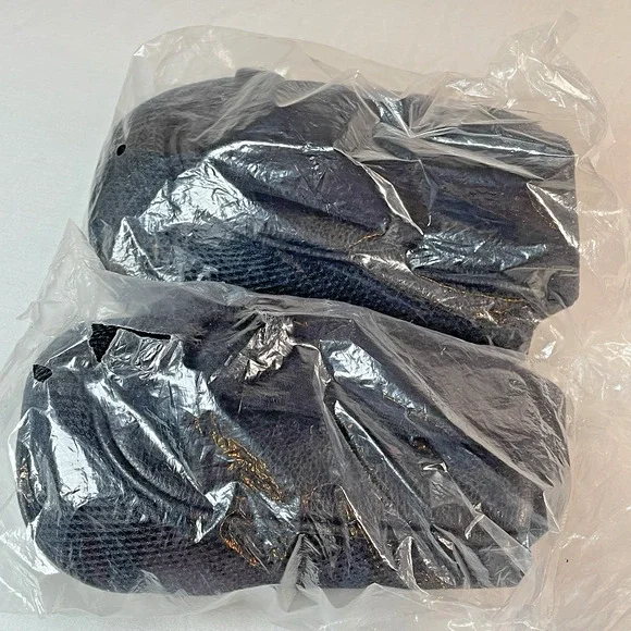 Adams Golf Head Cover 1 and 3 Wood Driver Black Faux Leather & Knit Embroidered - Picture 2 of 2